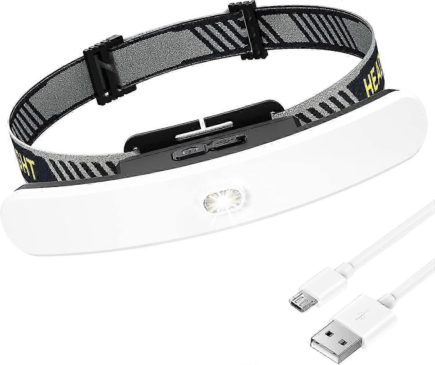 Rechargeable Headlamp, 6 Lighting Modes 90 Adjustable, 2000mAh