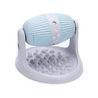 Pet Slow Feeder Cane Gatto Puzzle Giocattolo Cane Perdita di cibo Giocattolo Fondo antiscivolo Tappetino a pressione Supporto per pulsanti ABS per l'alimentazione degli animali domestici