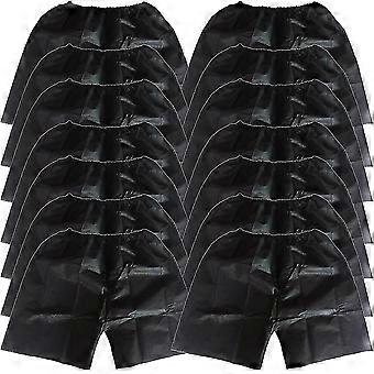 50 Pcs Disposable Underwear for Men Silky Touch Body Suit Shorts Waxing Sauna Use