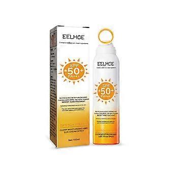 Kleine openingsbeschermingsspray met milde ingrediënten beschermt de huid van gezicht en lichaam zonder valse witheid en een helder huidgevoel 1