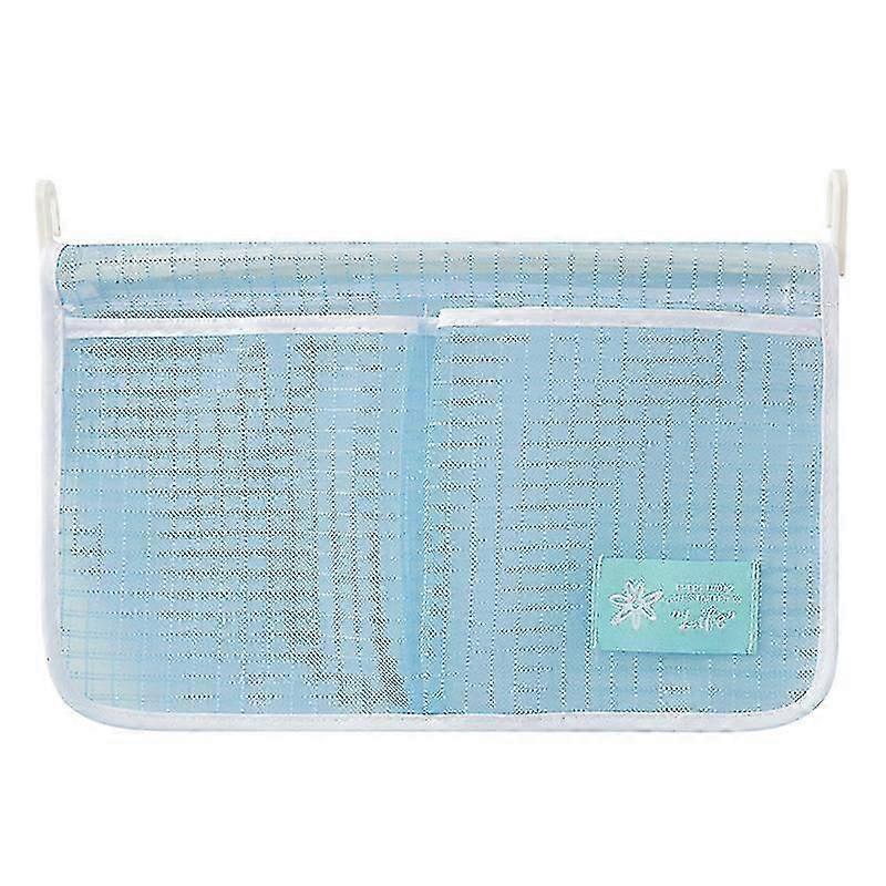 Double Compartment Refrigerator Hanging Storage Mesh Bag