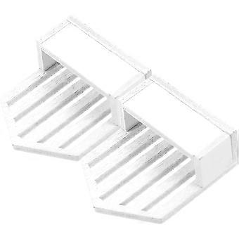 Micro Miniature Wall Shelf for Decor 2Pcs Dollhouse Furniture Pretend Toys
