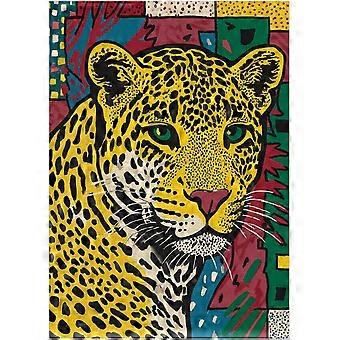Leopard Street Pop Art Jigsaw Puzzle - Colorful Urban Style Artwork Puzzles SQZ383