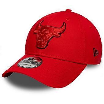 New Era 9Forty Strapback Cap - OUTLINE Chicago Bulls rot