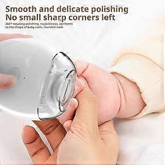 Electric Nail Clipper 3-Speed Manicure Tool with Built-in Light / File Attachment, Safe / Easy Nail Care for Personal Grooming