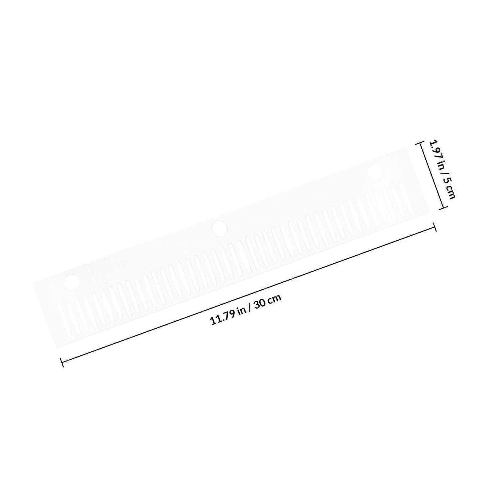 Transparent Aquarium Overflow Comb Fish Comb to Prevent Overflow