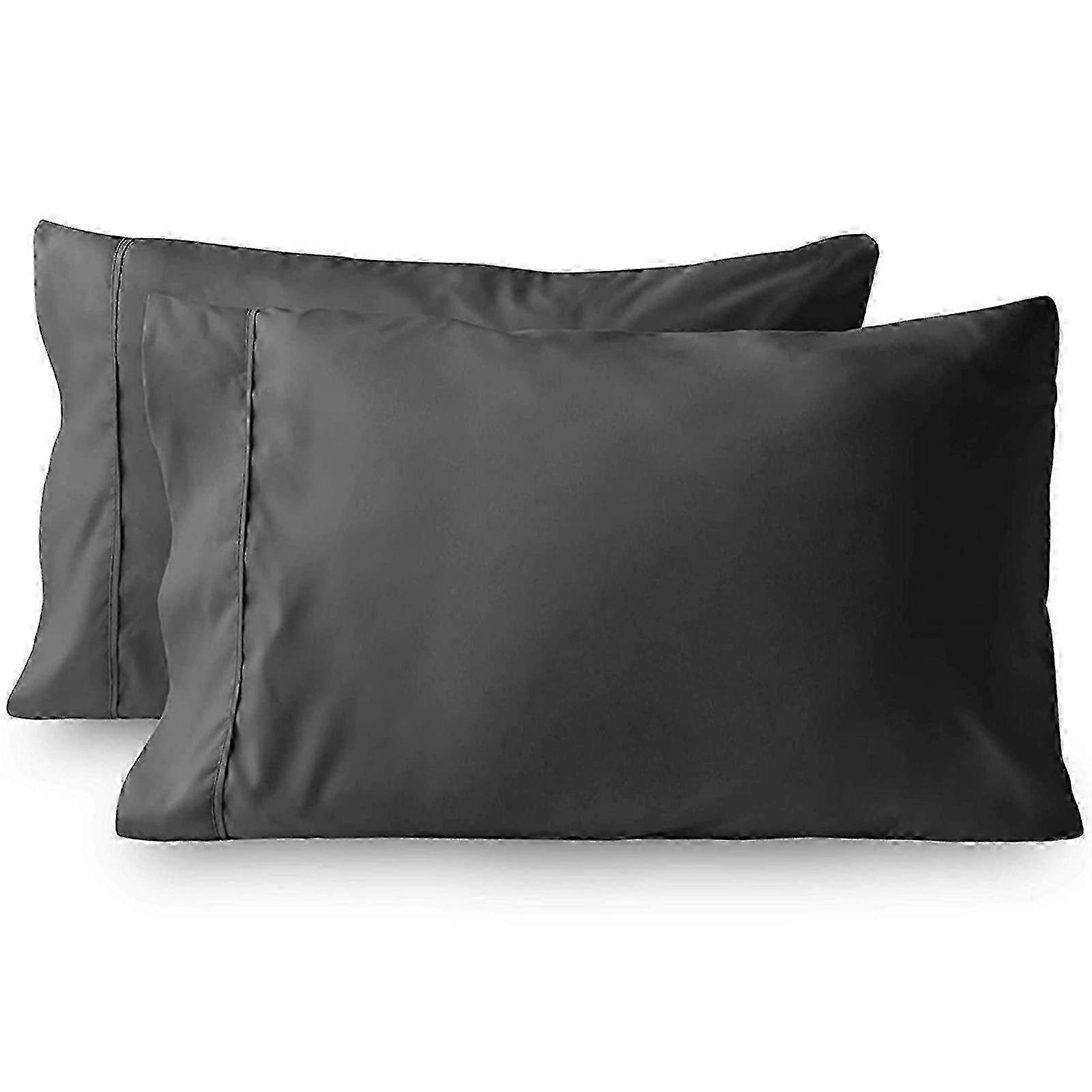 Soft Microfiber Queen Pillowcases 2Pack