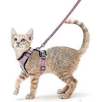 Cat Harness And Leash Set For Walking Escape Proof 26-27s