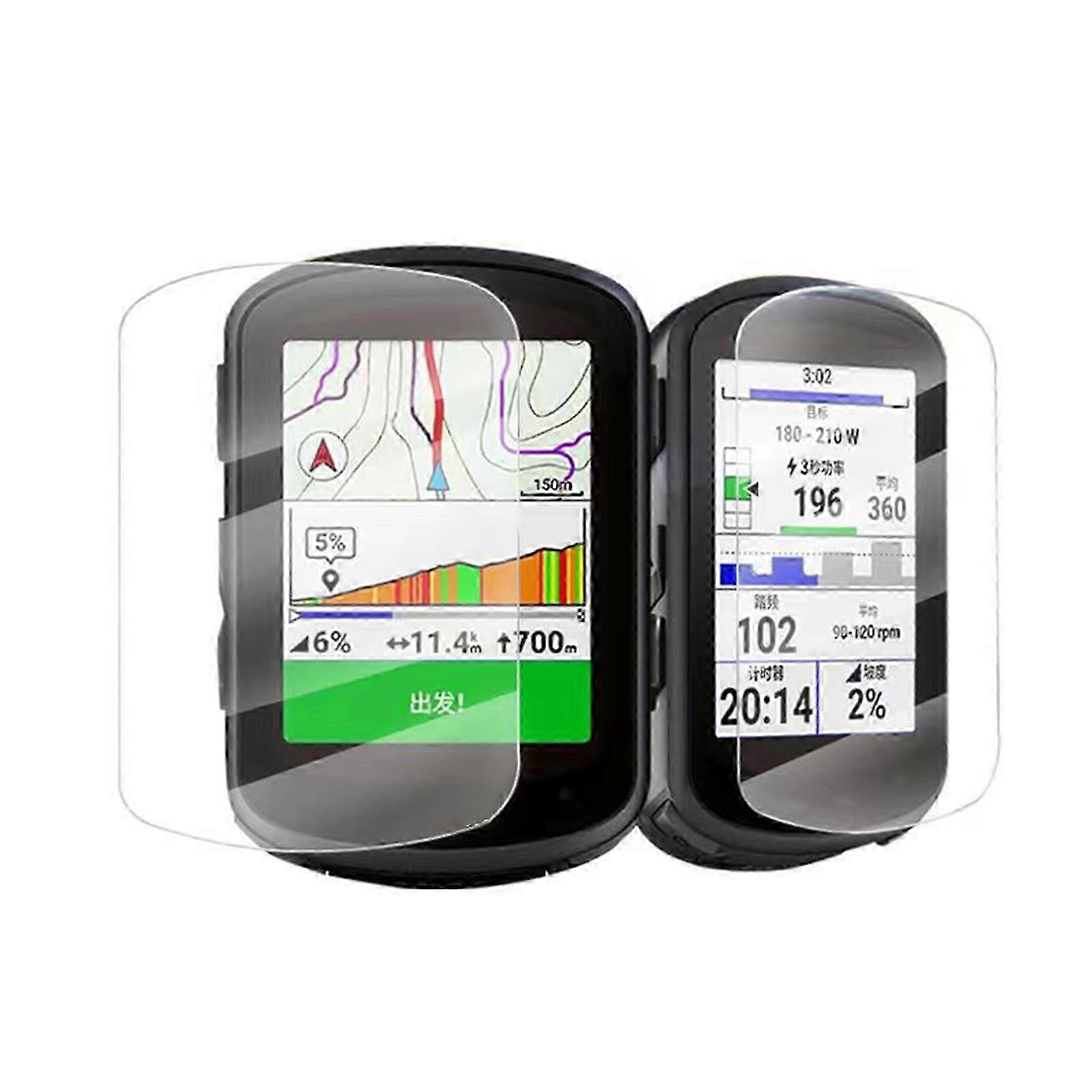 High Definition Tempered Glass GPS Computer Stopwatch Screen Protector