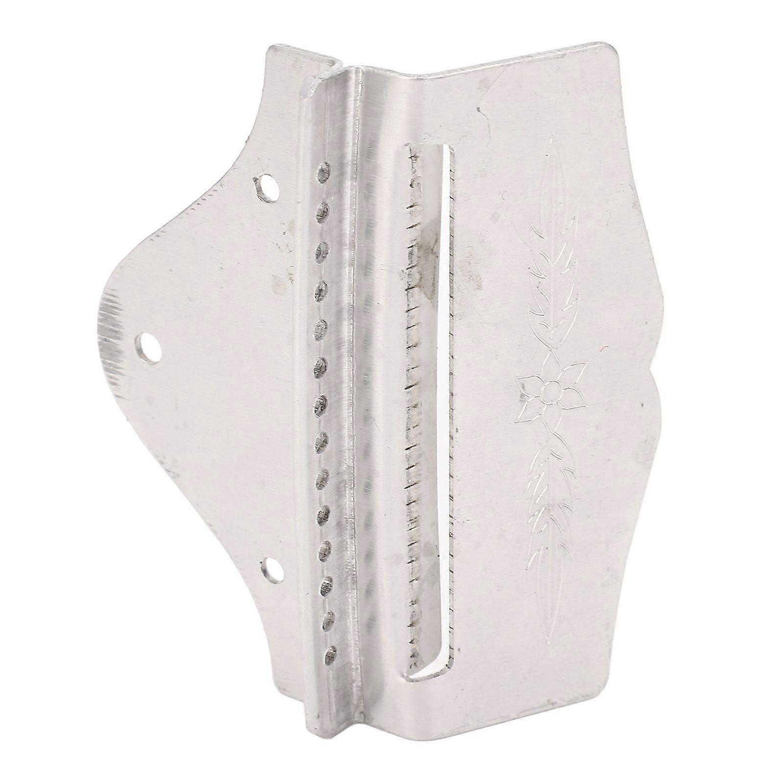 14 String Mandolin Tailpiece Metal Professional Mandolin Tailpiece Replacement Silver