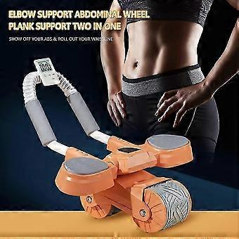 Automatic Rebound Aabdominal Wheel Wheels Roller Domestic Abdominal Exerciser Ab For Abs Workout With Stable Double And Re N