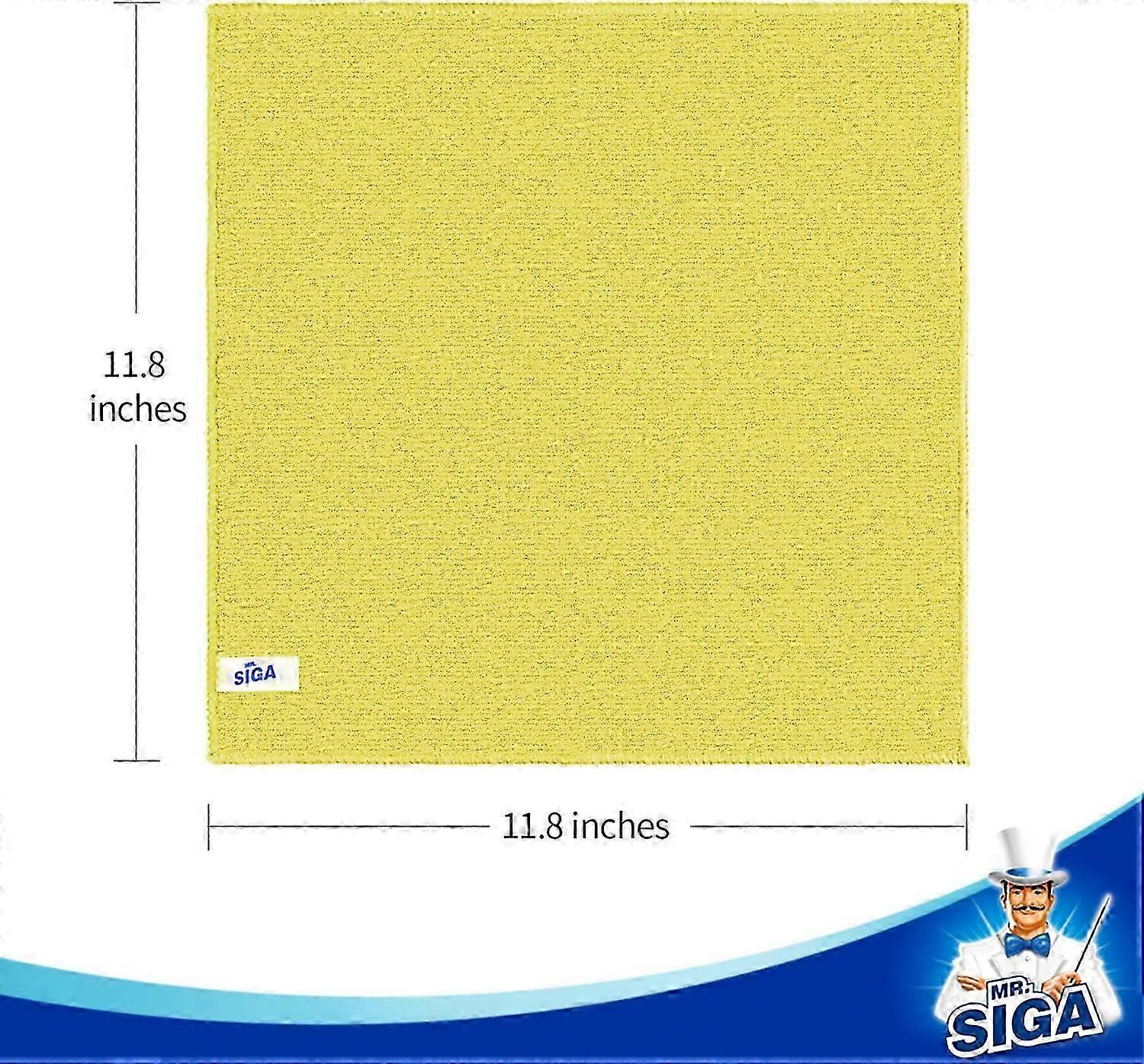 Premium Microfiber Cleaning Cloths 30x30cm