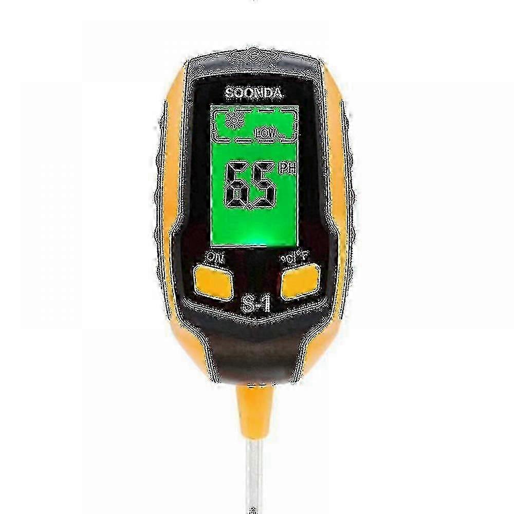 Soil pH Moisture Light Temp 4-in-1 Tester