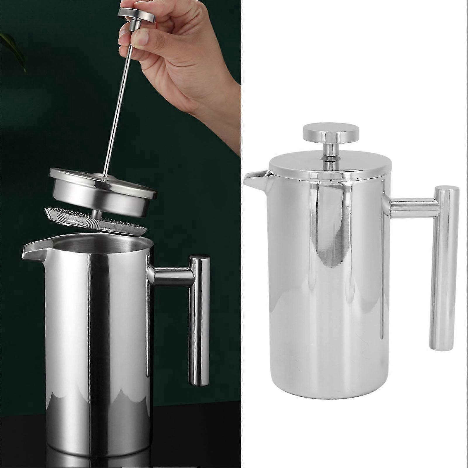 Double-Layer Stainless Steel French Press