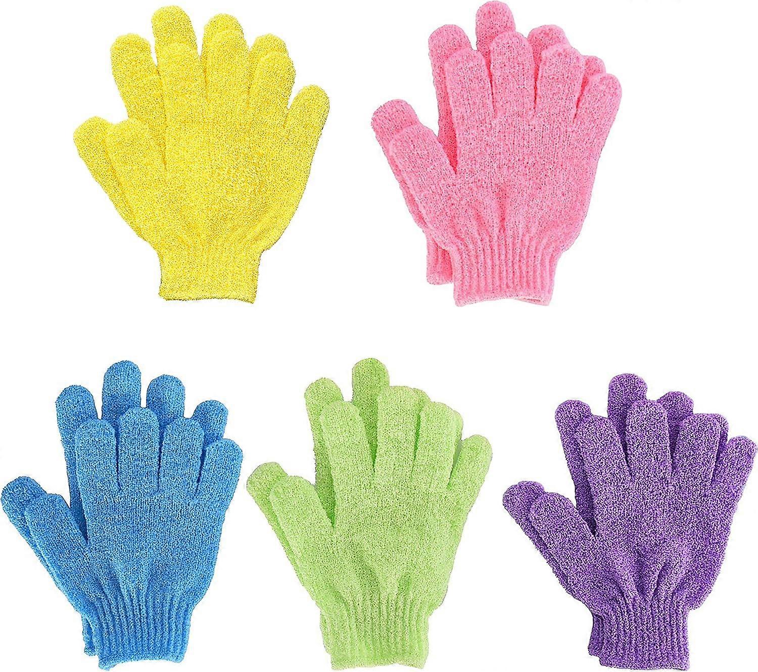 Exfoliating Reusable Eco-Friendly Bath Gloves