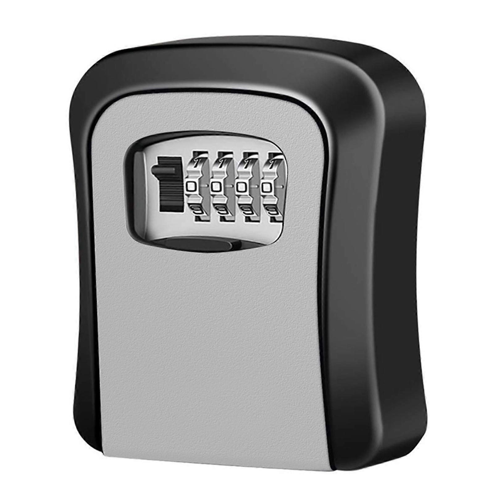 Weatherproof Key Box With Rotary Combo Lock