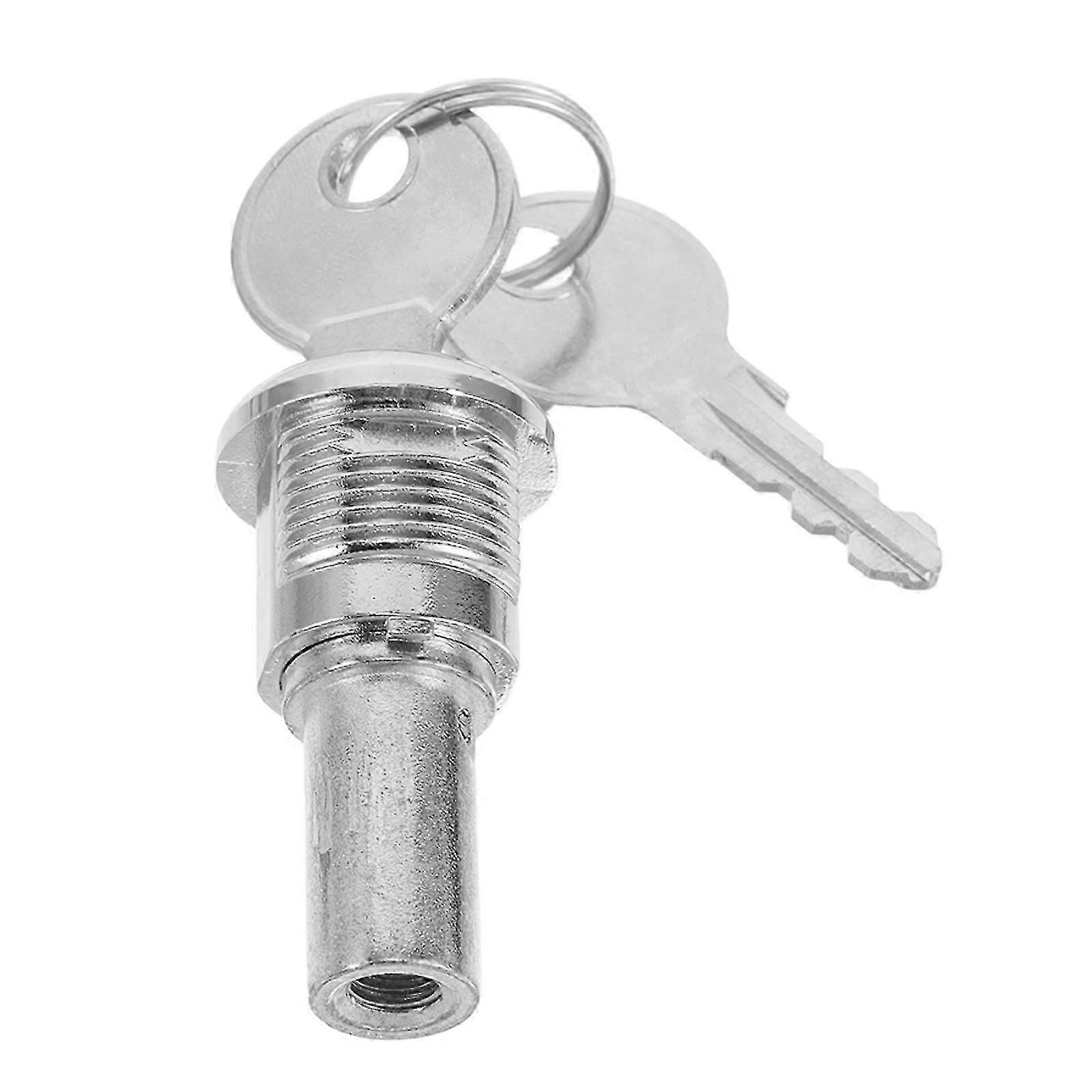 Coin Vending Machine Assembly compatible with Gumball Machines Cover Locking Silver 1Set