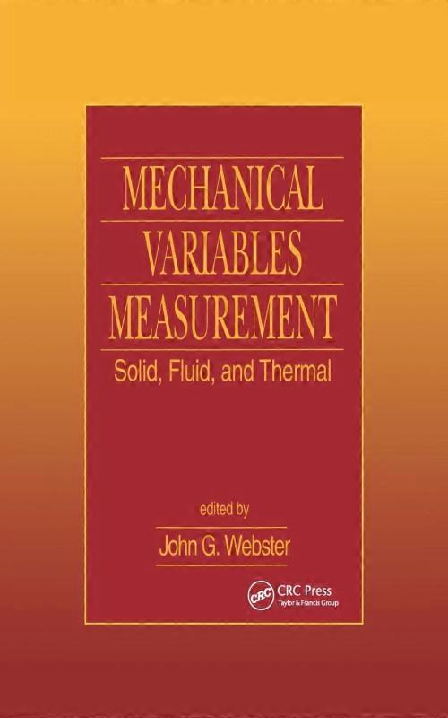 Mechanical Variables Measurement - Solid Fluid And Thermal