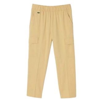 Lacoste Womens/Ladies Gabardine Cargo Trousers