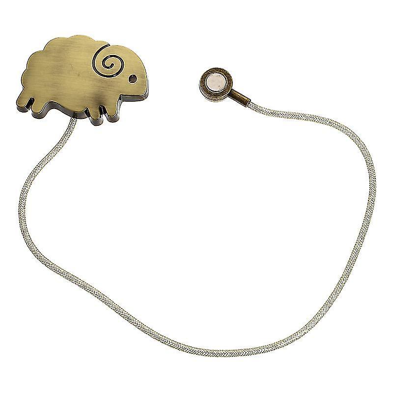 40X5cm Dark Brown Window Treatment Replacement Parts Curtain Fixing Holder Animal Shaped Curtain Fix