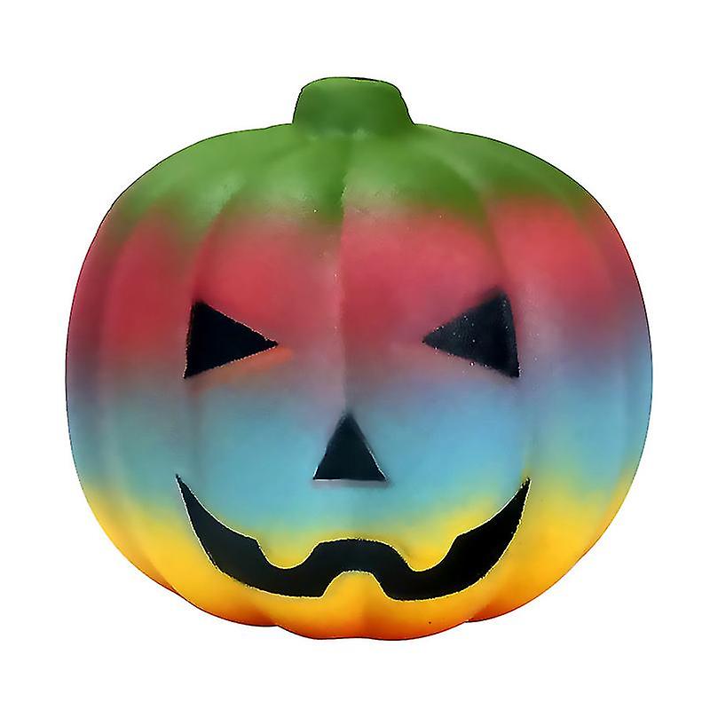 Halloween Colorful Pumpkins Squishy Slow Rising Squeeze Toys