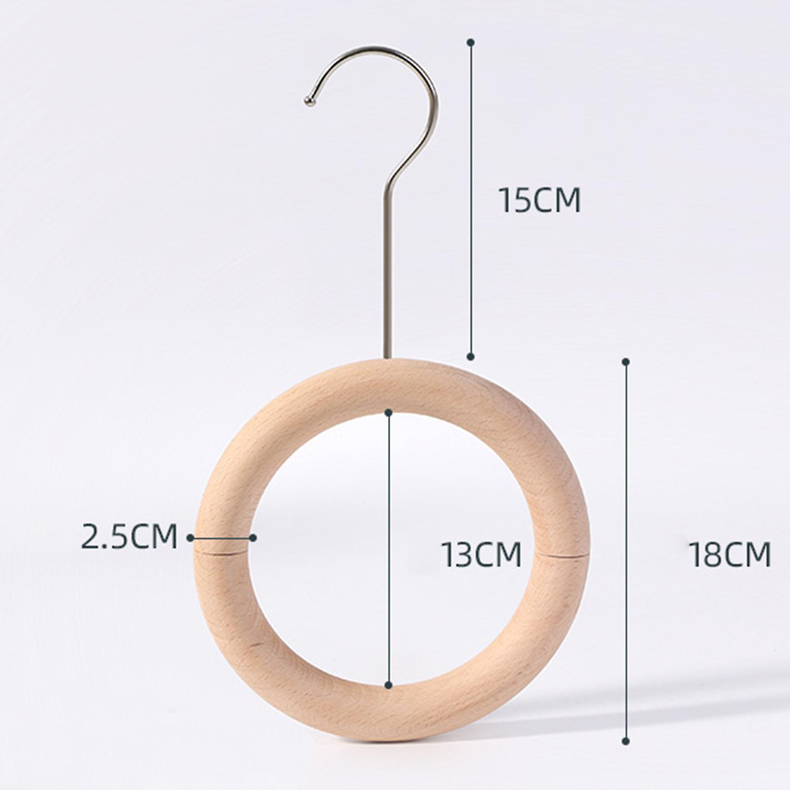 Closet Storage Ring Hangers Simple Solid Hanger Holders
