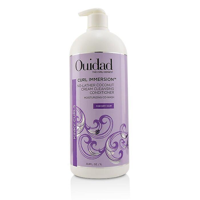 Ouidad Curl Immersion No-lather Coconut Cream Cleansing Conditioner (kinky Curls) 1000ml/33.8oz