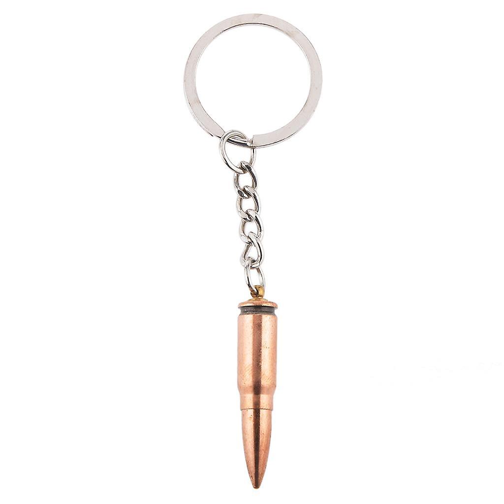 Long Rifle  Keychain Brass Casing& Copper Tip-Trendy Piece Type 4