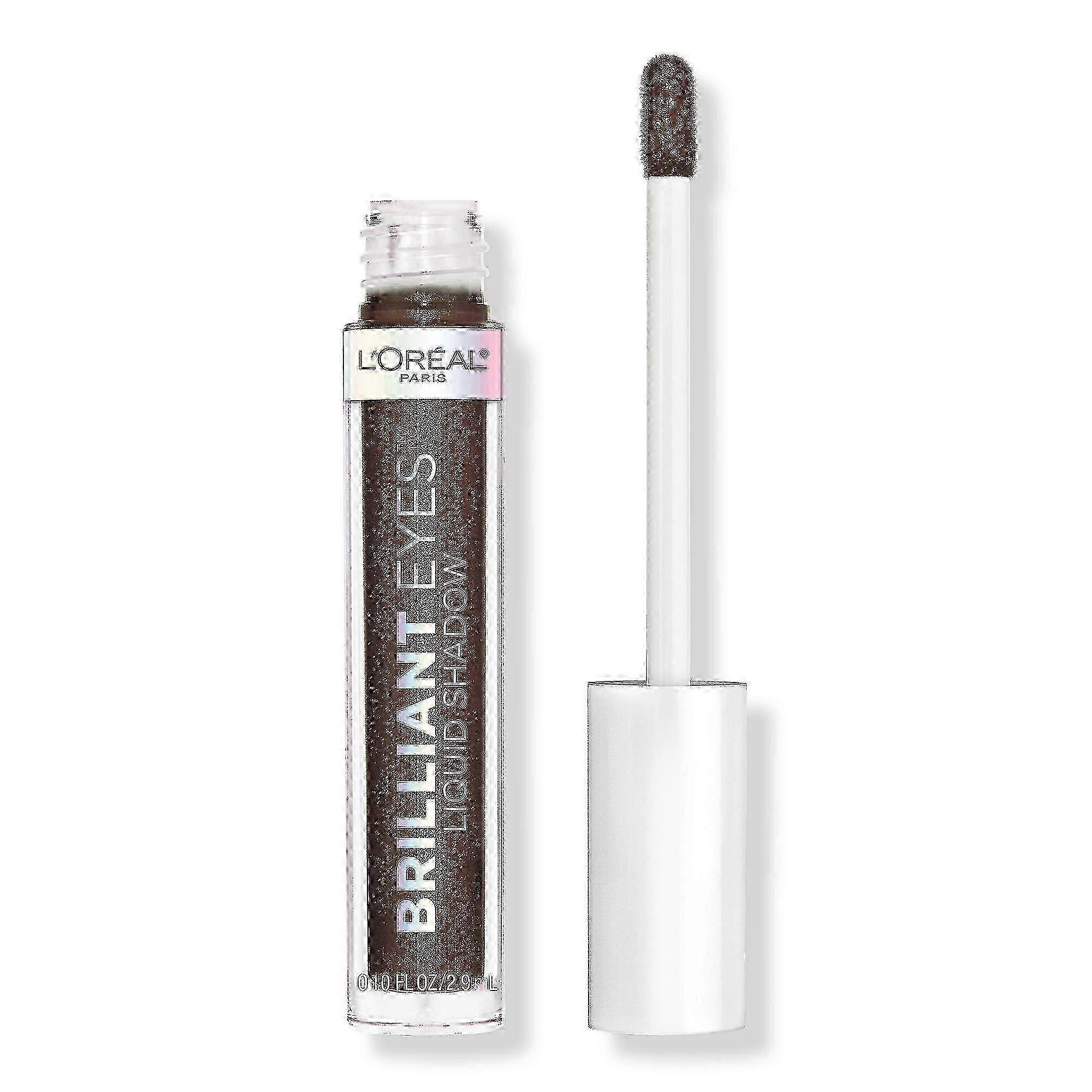 L'oréal Brilliant Eyes Liquid Eyeshadow, Royal Onyx, 0.1 Oz