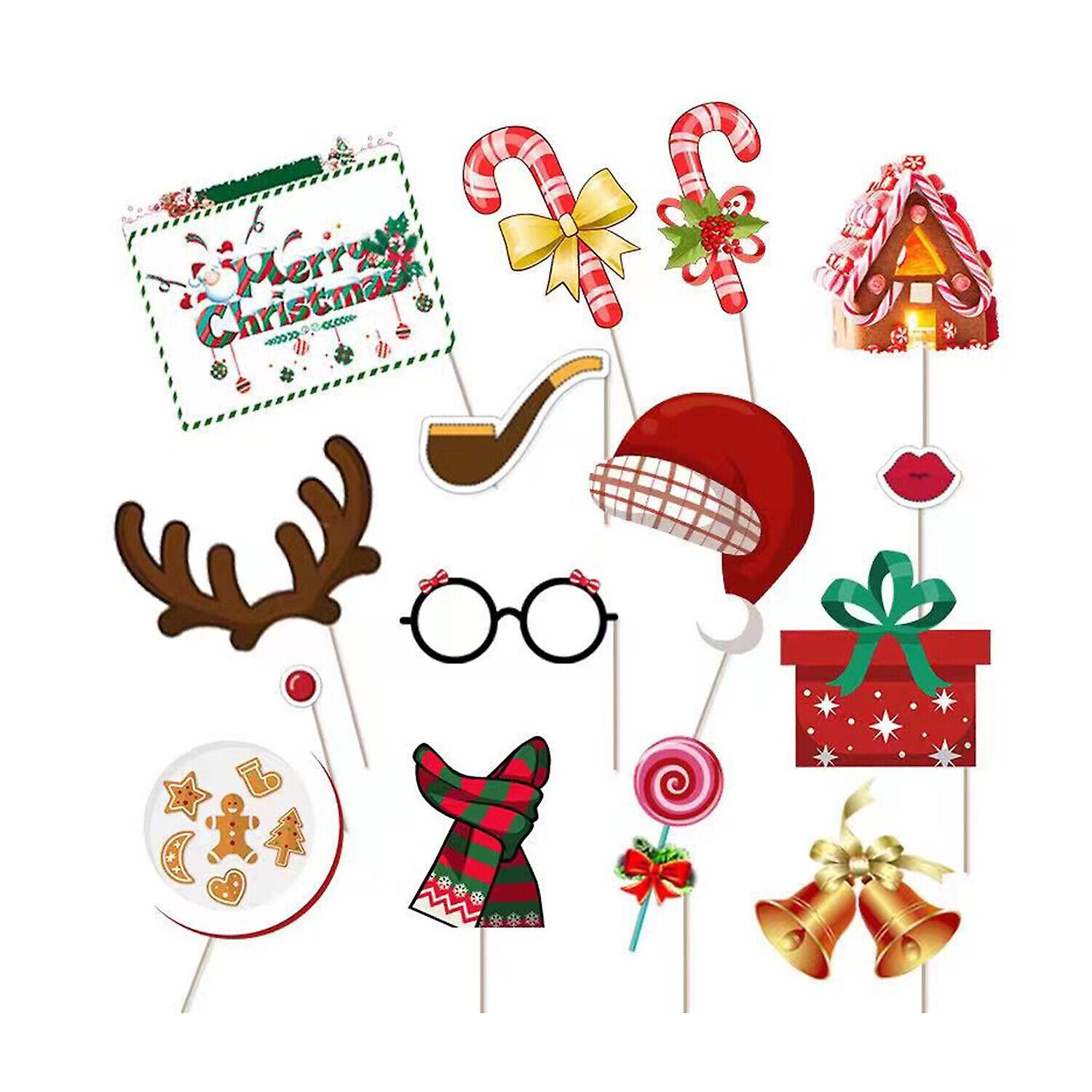 Christmas Festive Photo Booth Props