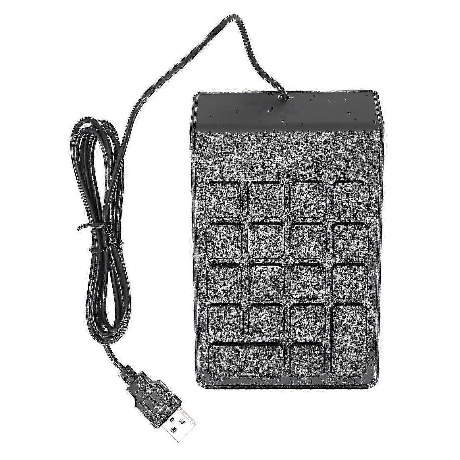 High-Quality Numeric Keypad, Ergonomic Tilt For Extra Comfort, Quiet And Comfortable Mini Portable Number Pad, Plug And Play, Suitable For Notebook