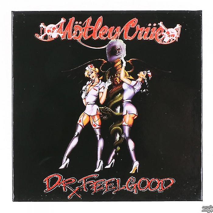 Motley Crue Dr Feelgood Nurses Fridge Magnet
