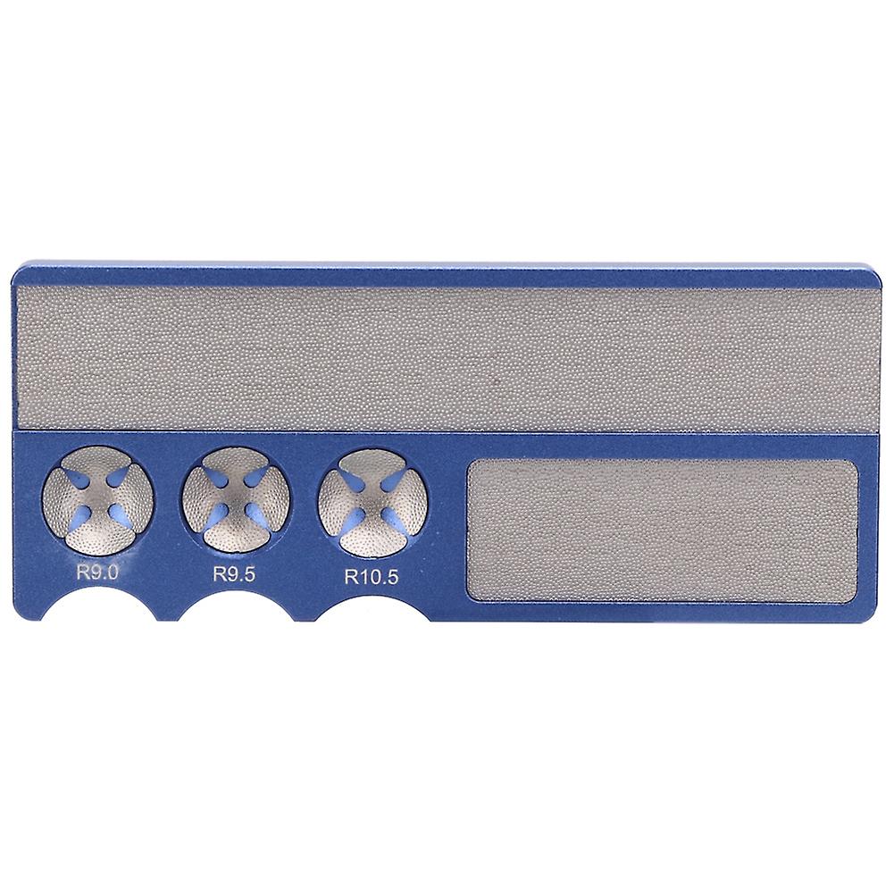 Multifunction Snooker Billiard Pool Stick Club Cue Tip Radian Shaper Grinding Repair Tool blue