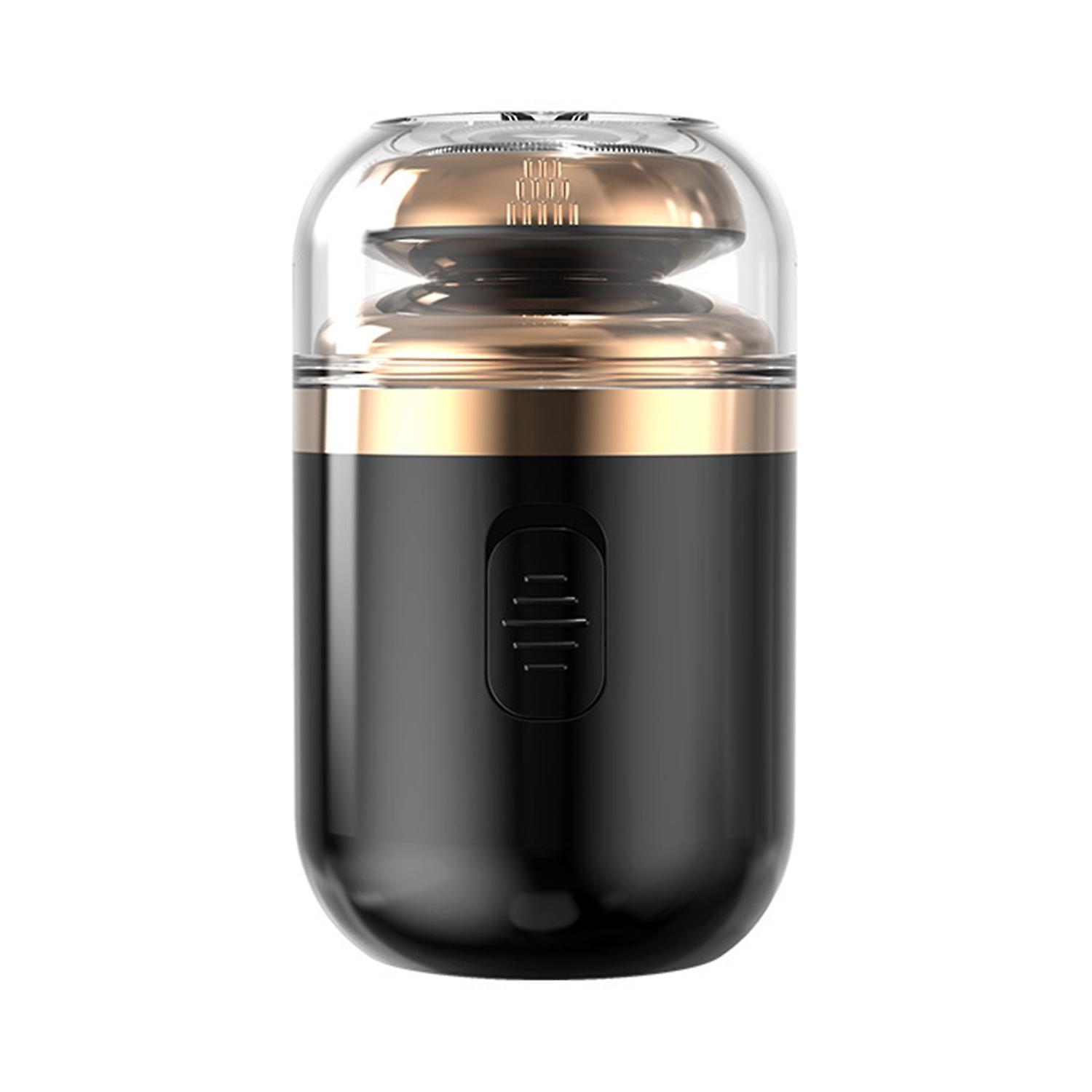 Electric Shaver with Dustproof Cover Sharp Detachable Blade Long Battery Life One-Button Use