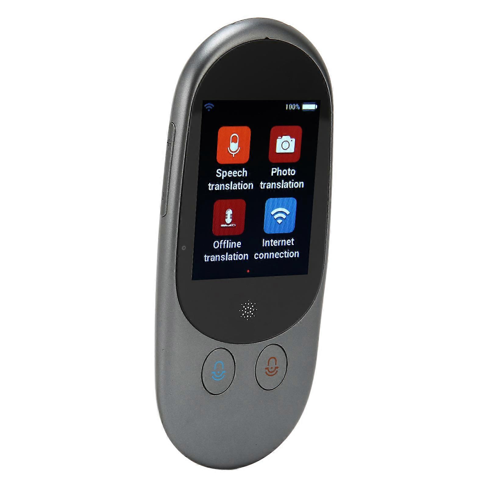 2.4in Language Translator Device 126 Languages LCD Touch Screen HD Camera Noise Reduction Hifi Translator for Business