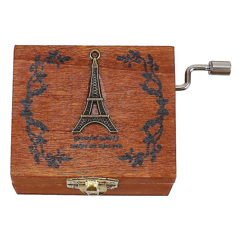 1pcs Iron Tower Music Box
