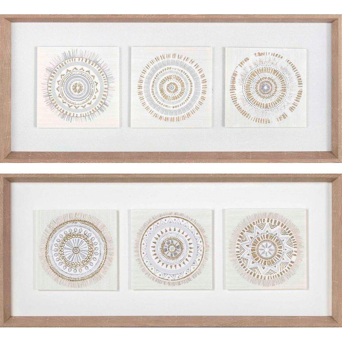 Canvas DKD Home Decor polystyrene canvas 61 x 3.8 x 26 cm 63.5 x 4 x 28.6 cm