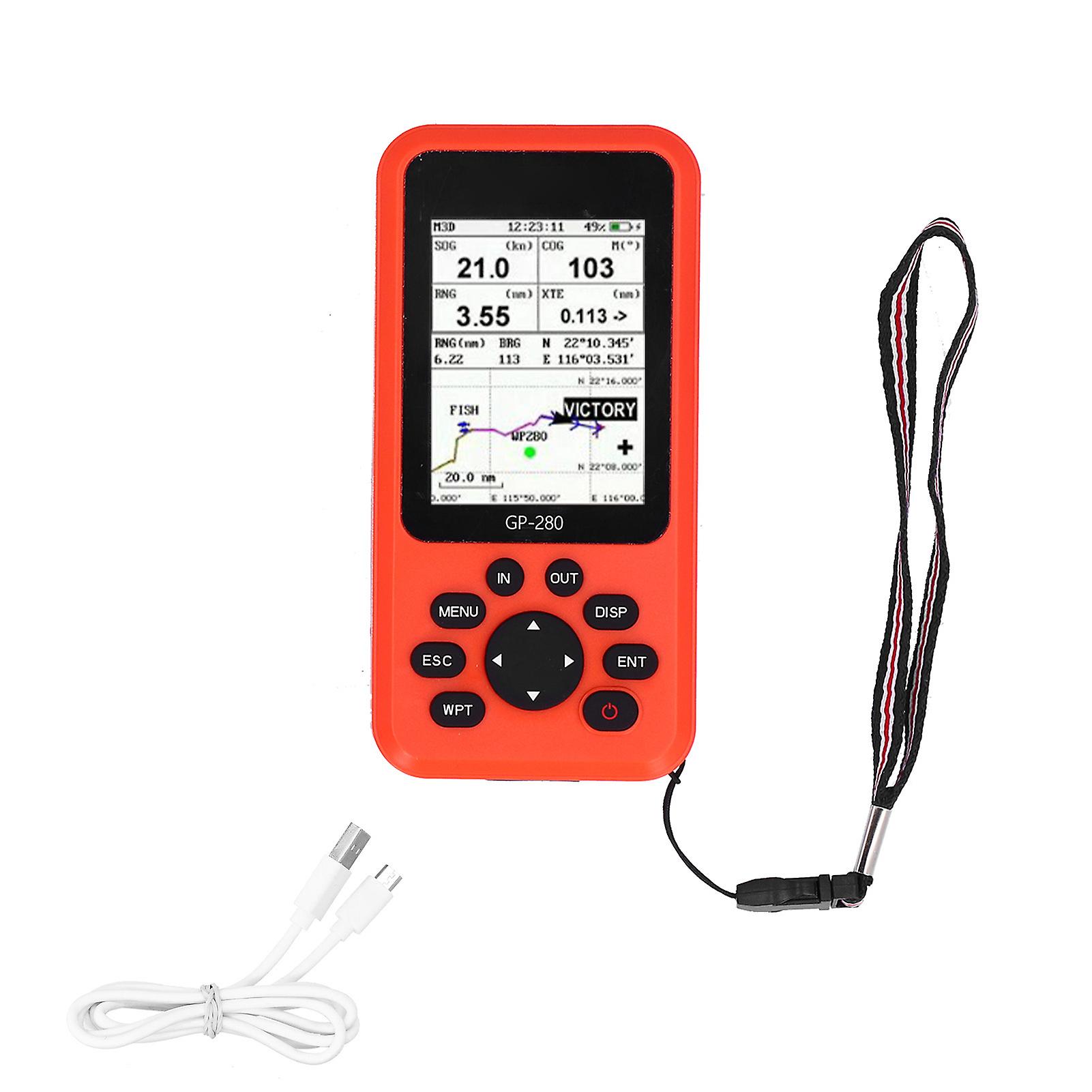 Portable GPS Navigator,Handheld Navigator GPS Longitude Marine Parts Handheld GPS Masterfully Created