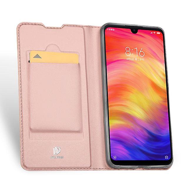 Redmi Note7 / Note7 Pro PU Case with Card Pocket - Rose Gold