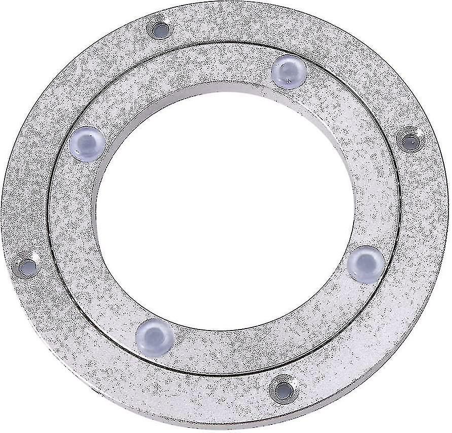 Aluminum Rotating Ball Bearing Table Turntable For Dining Table(4inch)