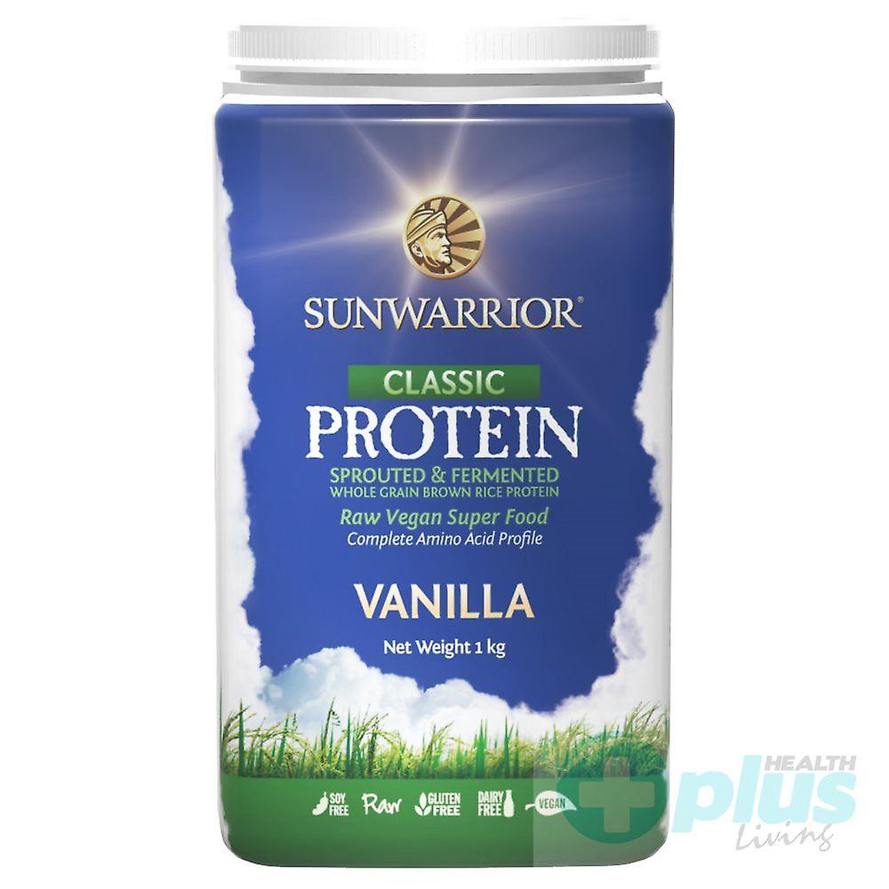 Sunwarrior Classic Protein Powder - 1kg-Vanilla