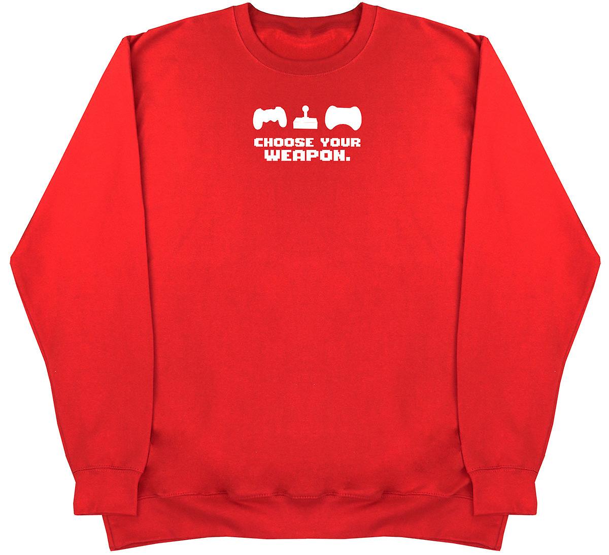 Choose Your Weapon - Kids Oversized Comfy Sweater