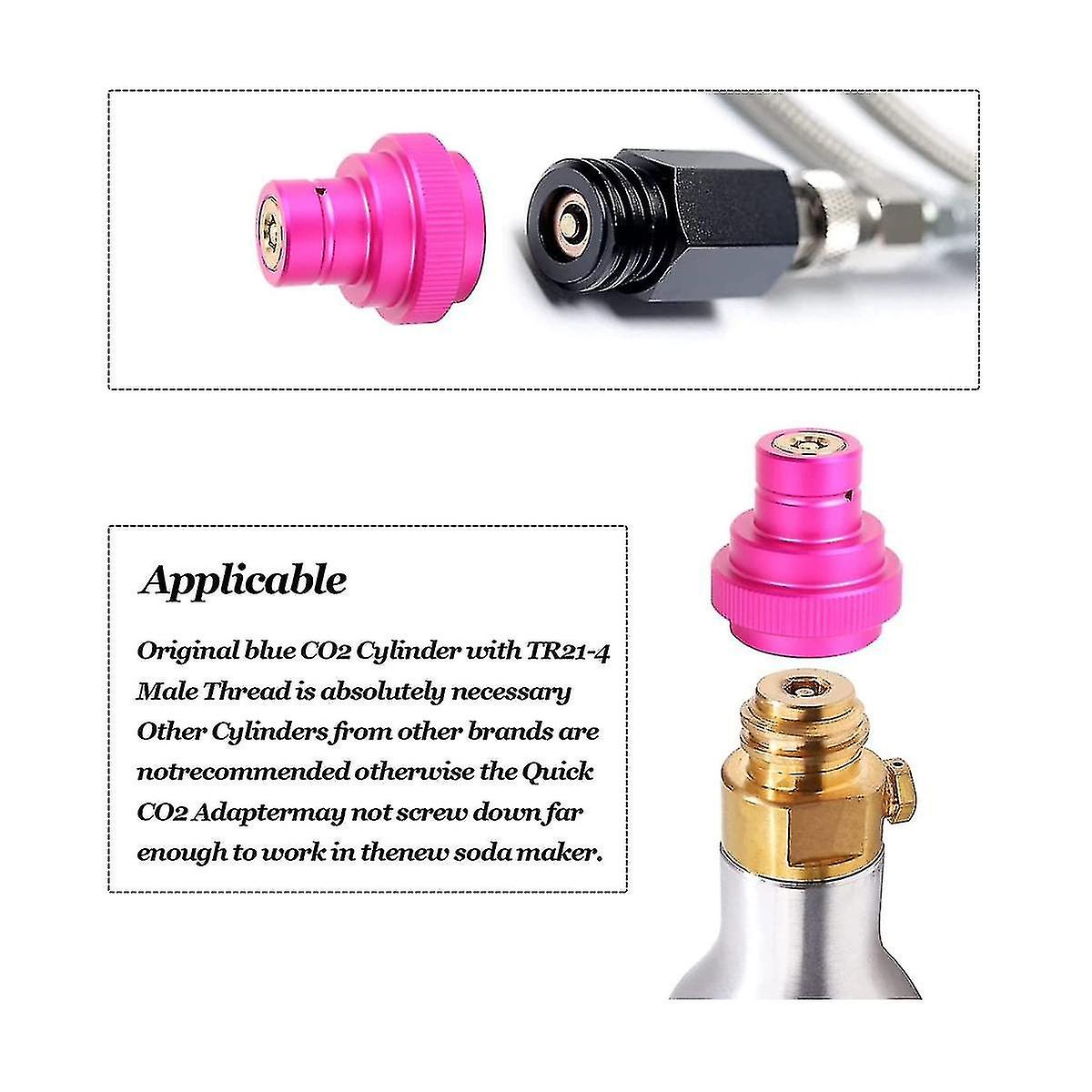 Joints De Rechange Pour Machine à Gazéifier Sodastream Duo/Art/Terra - Lot De 3, Silicone, Compatibles Quick Connect