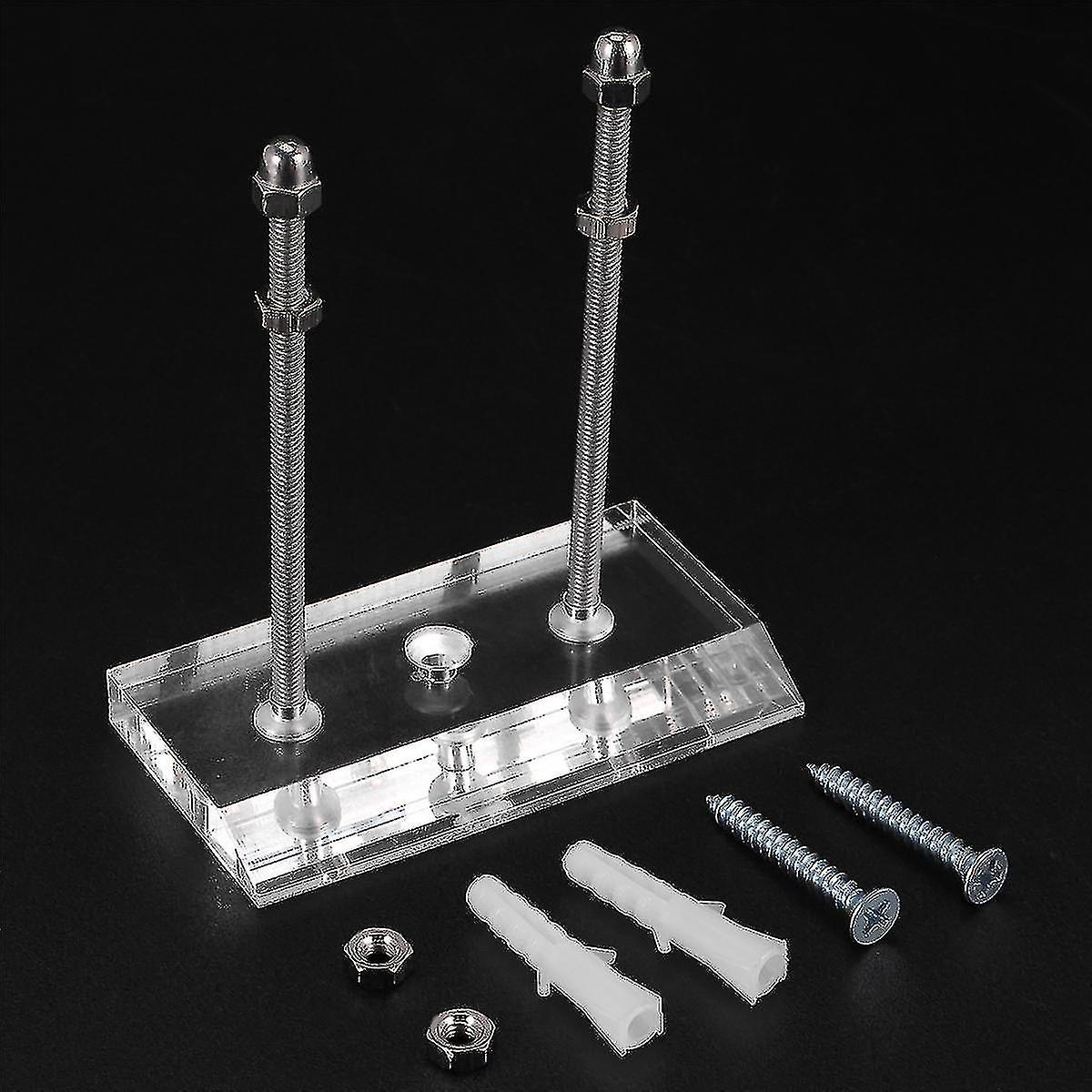 Skateboard Wall Mount - Storage Rack for 2 Decks, Deck Hanger Included