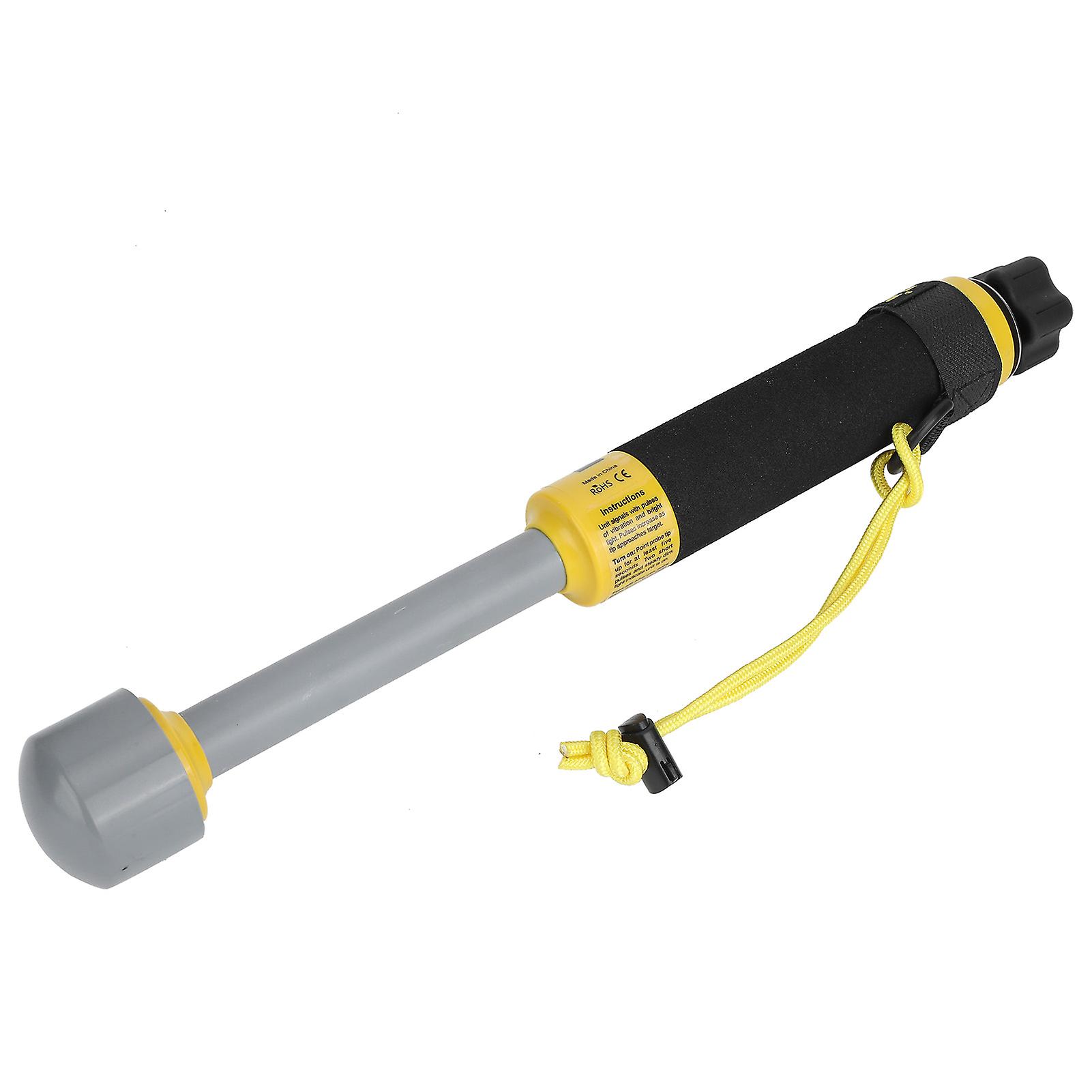 HandHeld Waterproof Pulse Induction Underwater Metal Locator Detector with Vibration LED Alarm 30m