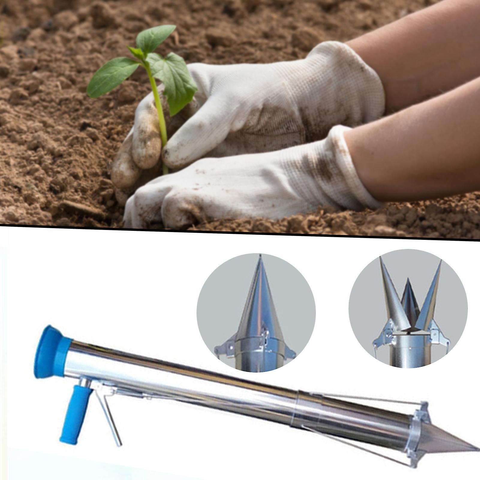 Manual Vegetable Seedling Planter Multipurpose Transplanting Seedling Planter Garden Manual Transplanting Tool