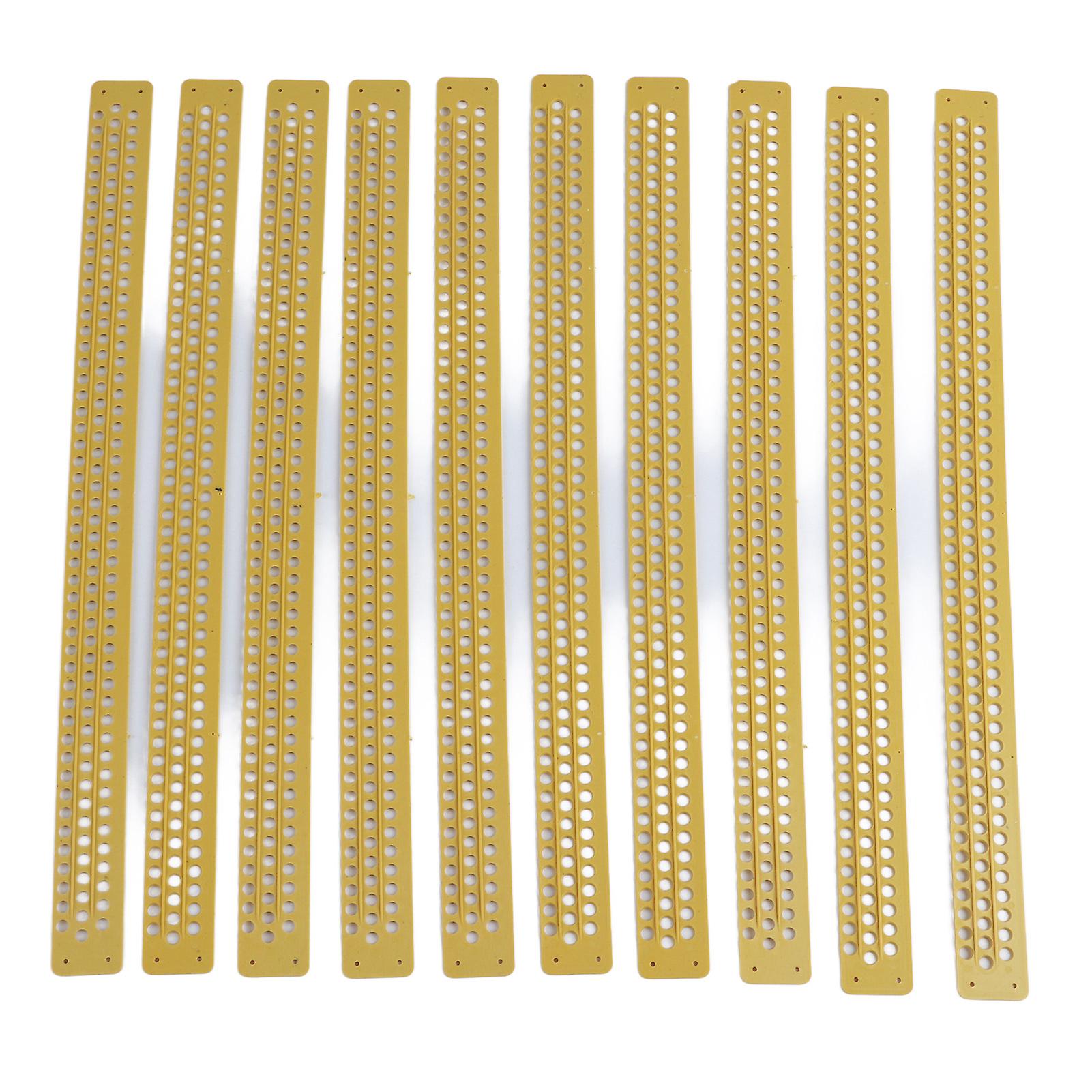 10Pcs Bee Beehive Plastic Pollen Collector Traps Tool Beekeeping Equipment