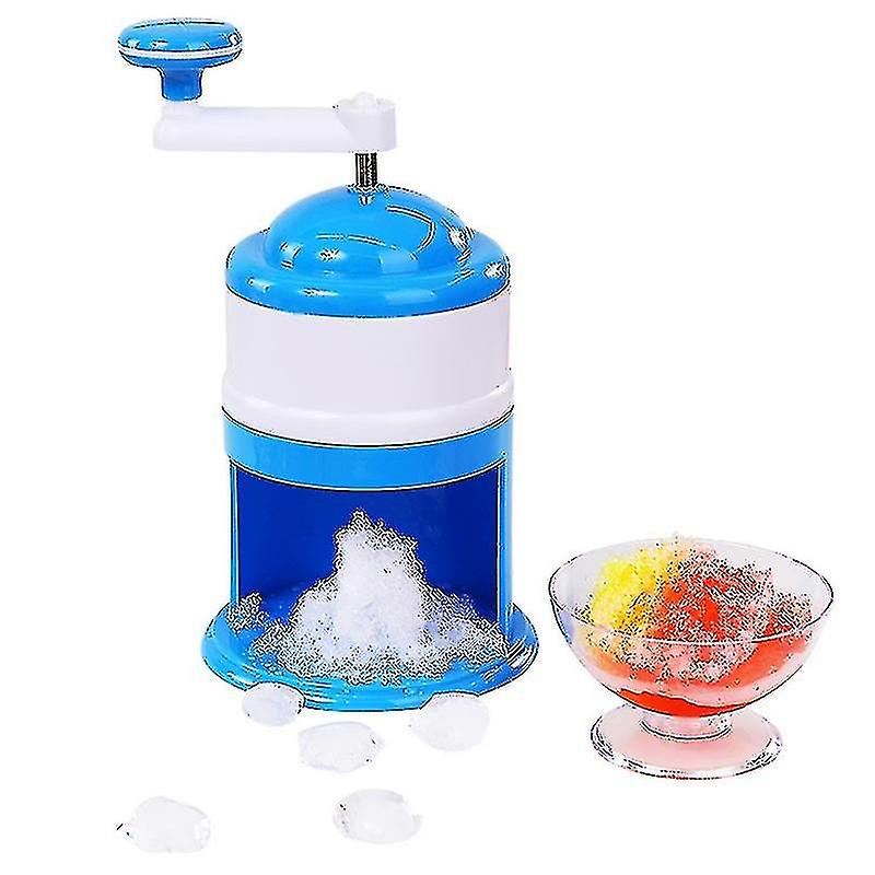 Ice shaver and snow cone machine - premium portable ice crusher and shaved ice machine with free ice