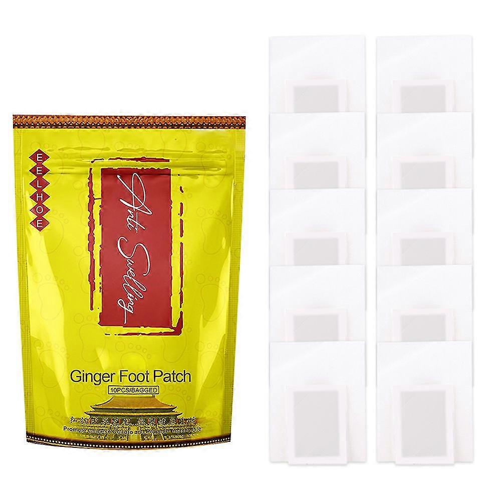 Ginger Tongluo Ginger Foot Patch 10 Pieces