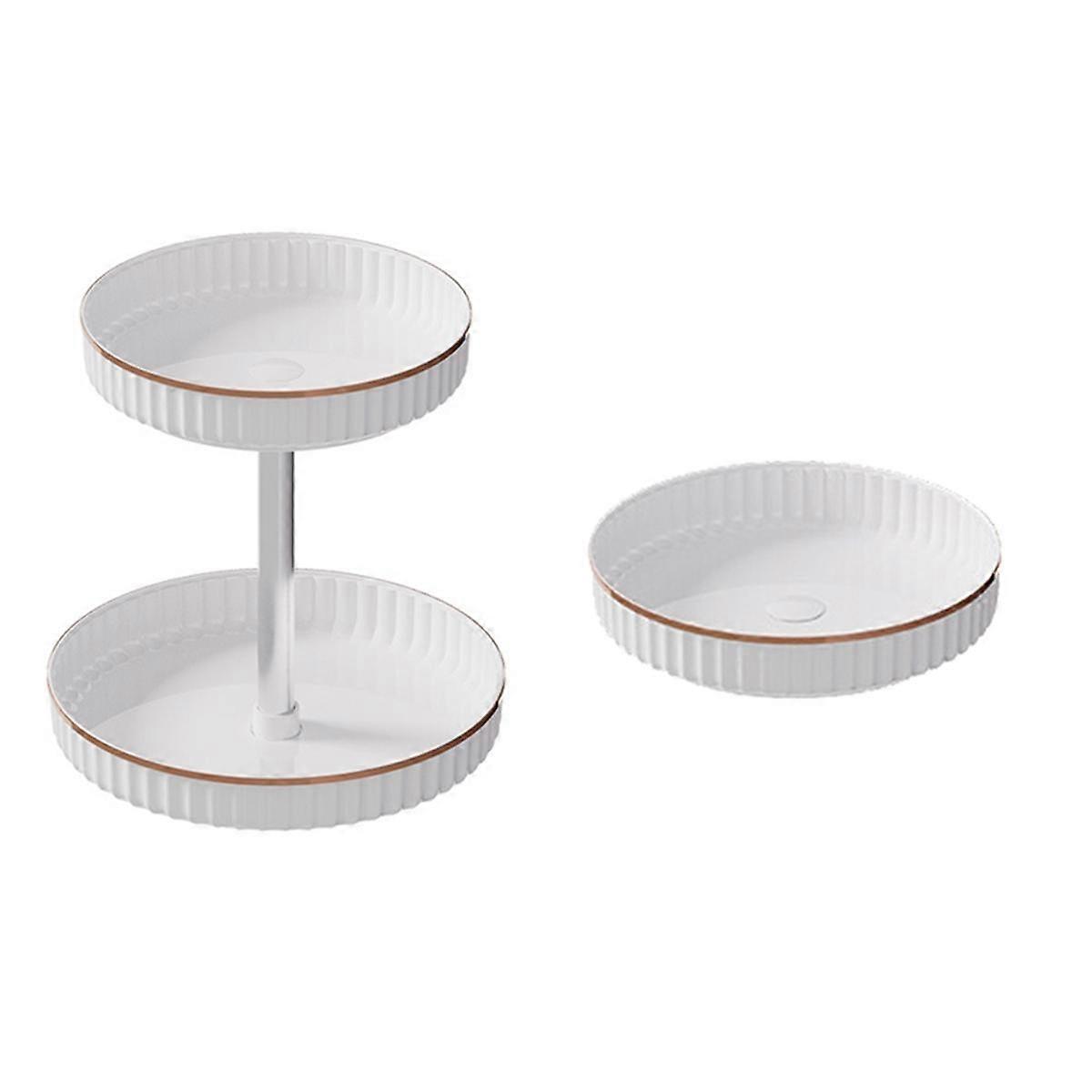 Light Luxury Style 360 Degree Rotating Rack, Kitchen Oil Bottle Spice Rack, Kitchen Countertop Round Storage Tray